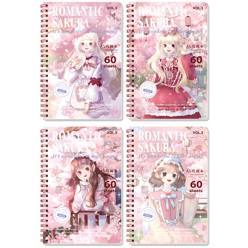 Wholesale Paper A5 Flip Notebook